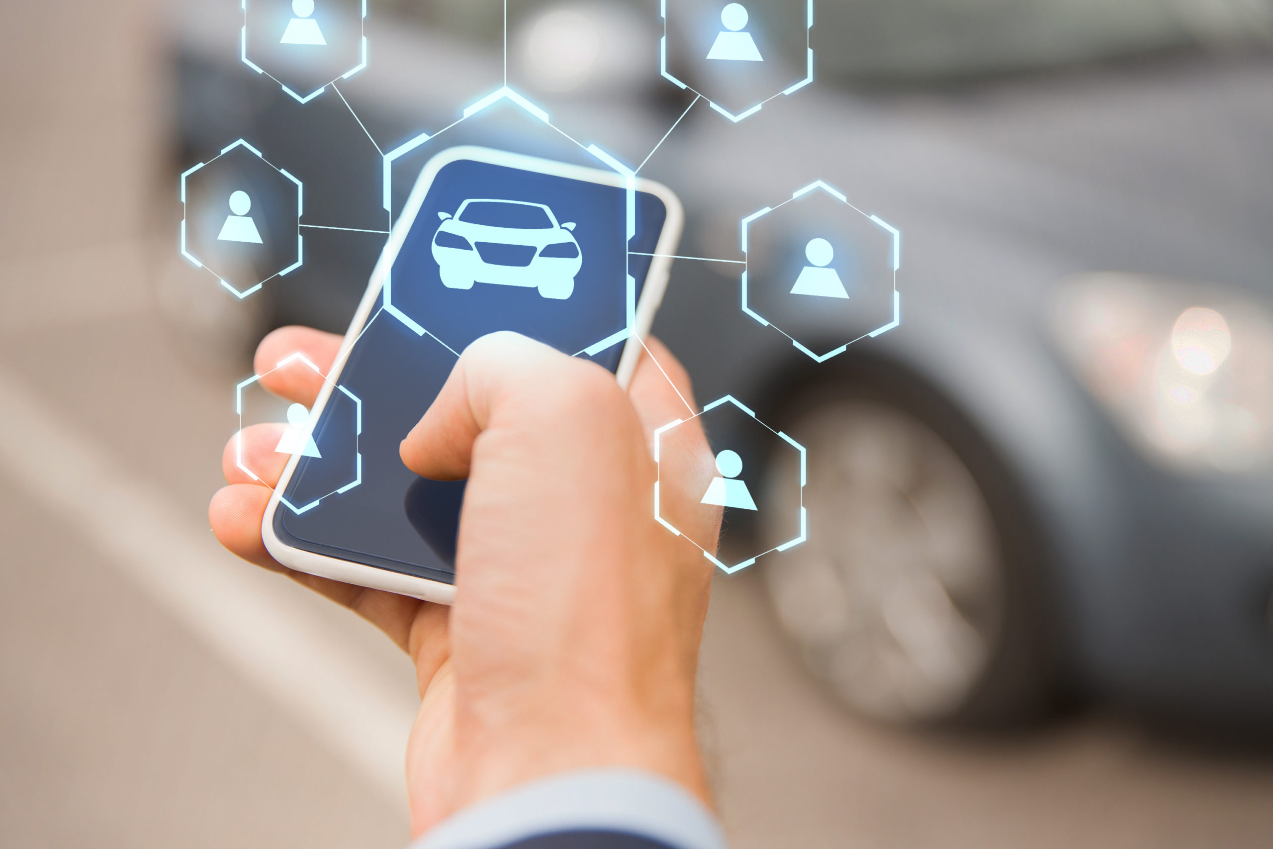 Smartphone-Car-Sharing-App